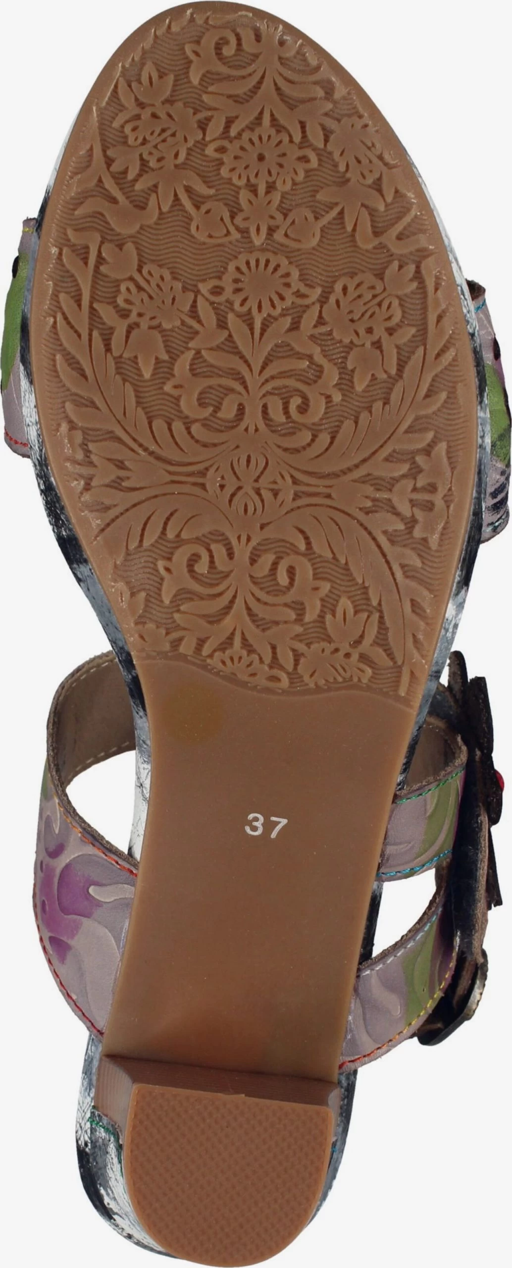 Laura Vita Sandales à Talons Sandales à Lanières Femme Gris – Image 7