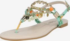 Buffalo Sandales Tongs CAPRI VACAY Femme Jade