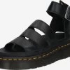 Dr. Martens Sandales à Plateau Sandales CLARISSA II Femme Noir