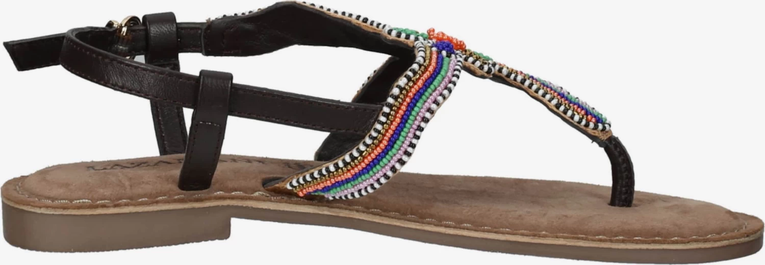 Lazamani Sandales Tongs Femme Mélange De Couleurs – Image 4