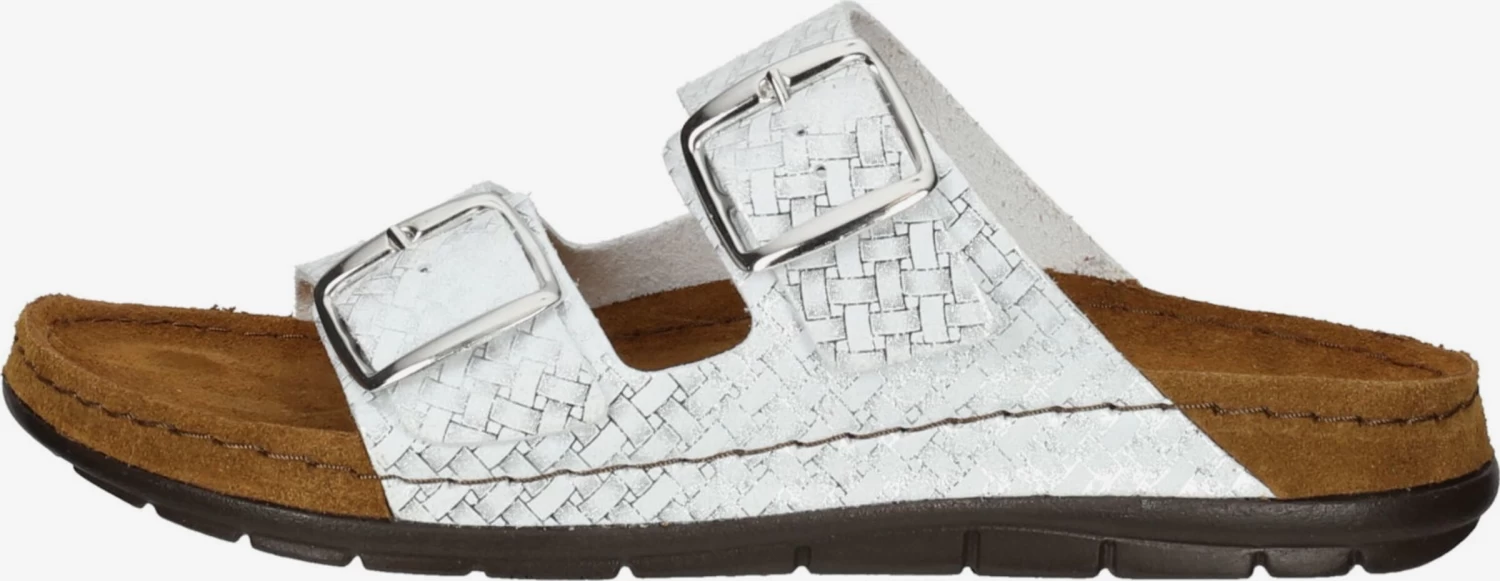 Rohde Sandales à Plateau Mule Femme Argent – Image 2