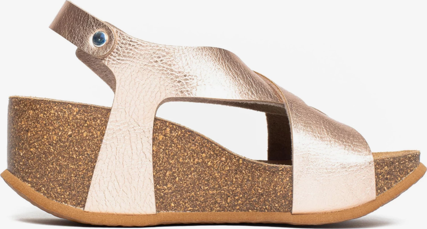 Sandales à Talons Sandales Jerez Femme Or Rose – Image 4