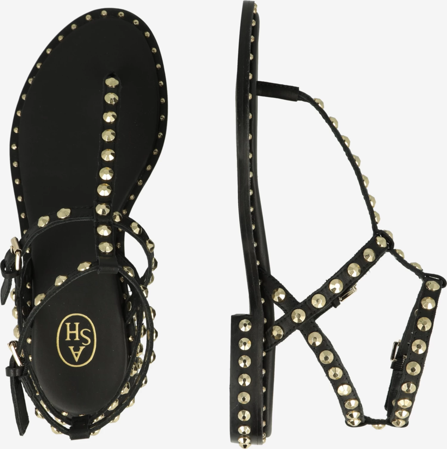 Ash Sandales Tongs PAROS Femme Noir – Image 2