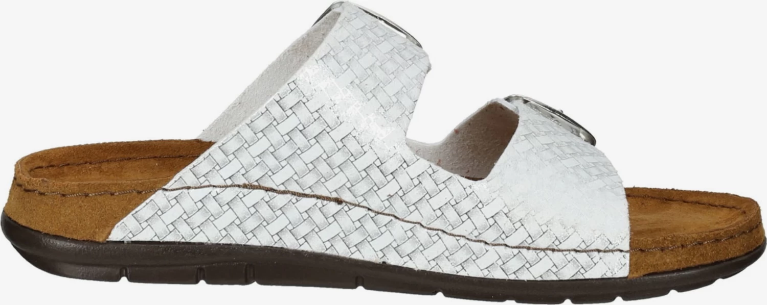 Rohde Sandales à Plateau Mule Femme Argent – Image 4