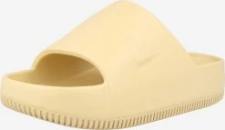 Nike Sportswear Sandales à Plateau Mule CALM SLIDE Femme Beige