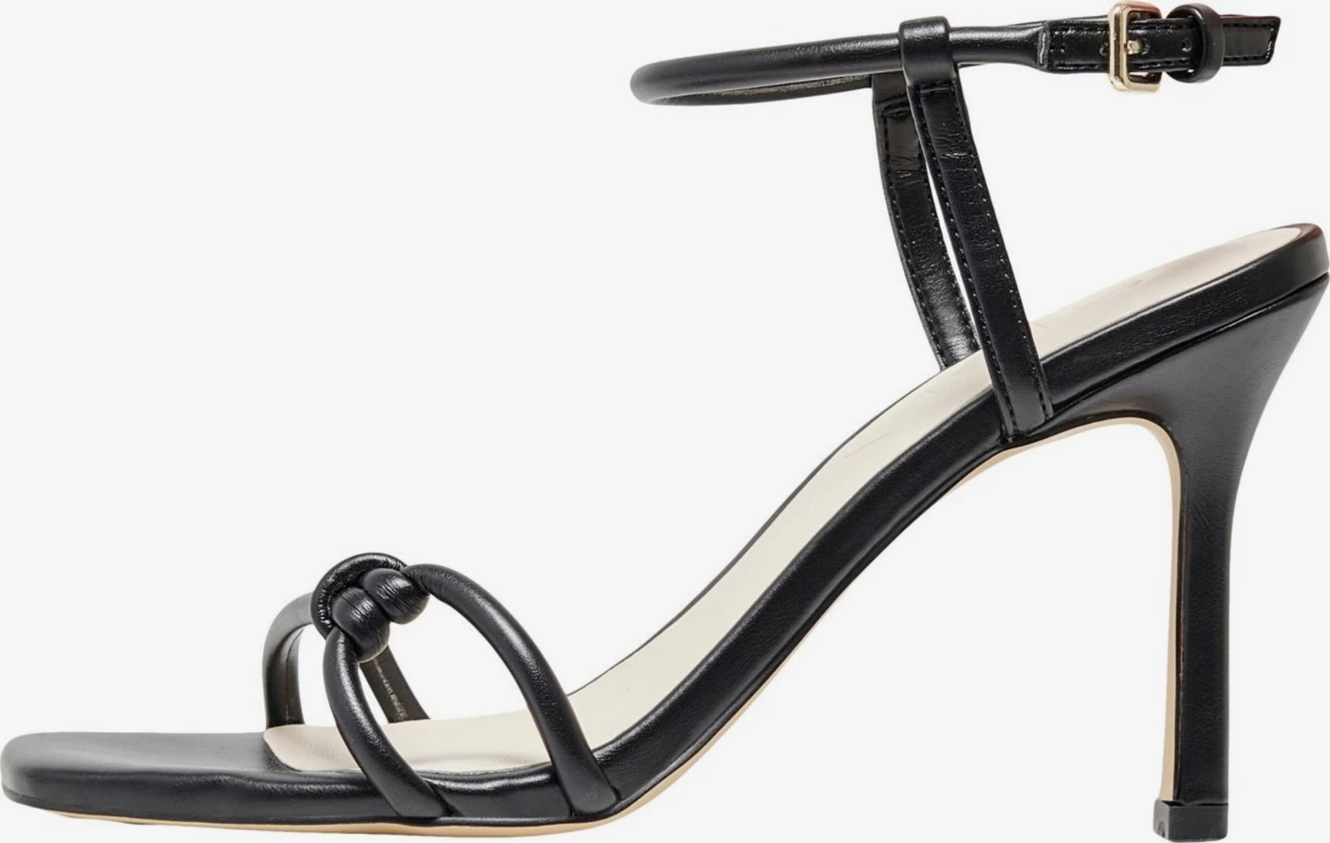 ONLY Sandales à Talons Sandales à Lanières Alyx Femme Noir