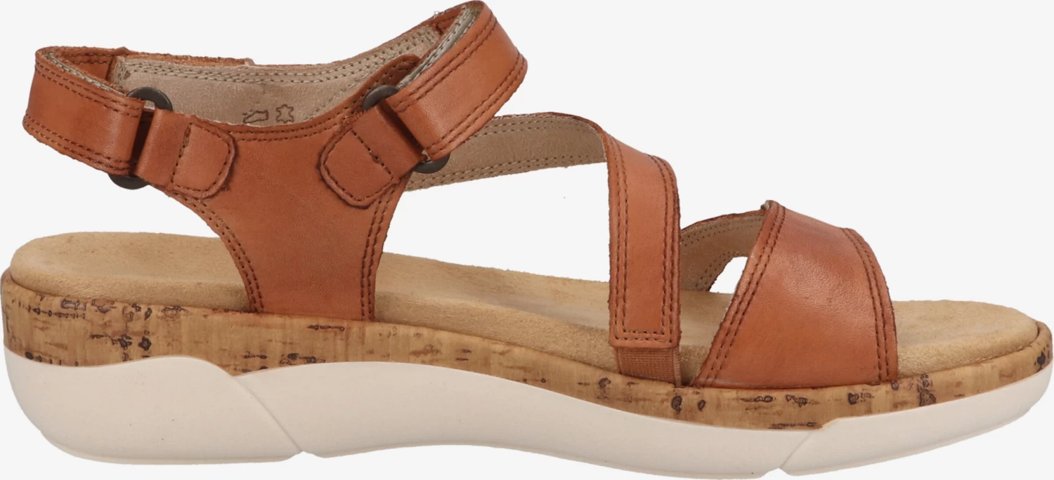 Remonte Sandales à Talons Sandales Femme Caramel – Image 4