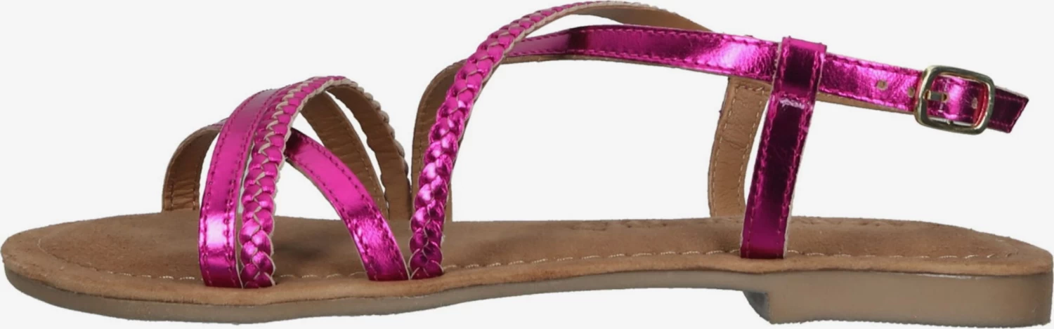 Lazamani Sandales à Brides Sandales à Lanières Femme Rose – Image 2