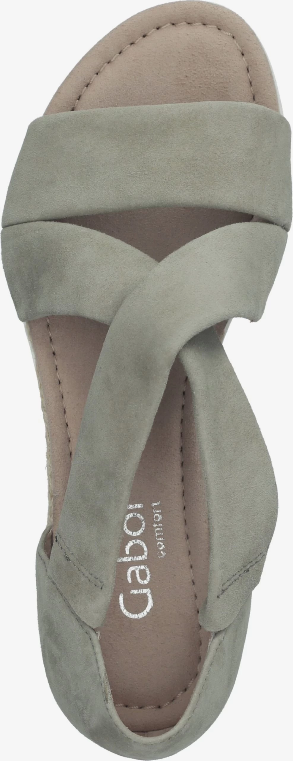 Gabor Sandales à Talons Sandales à Lanières Femme Olive – Image 6