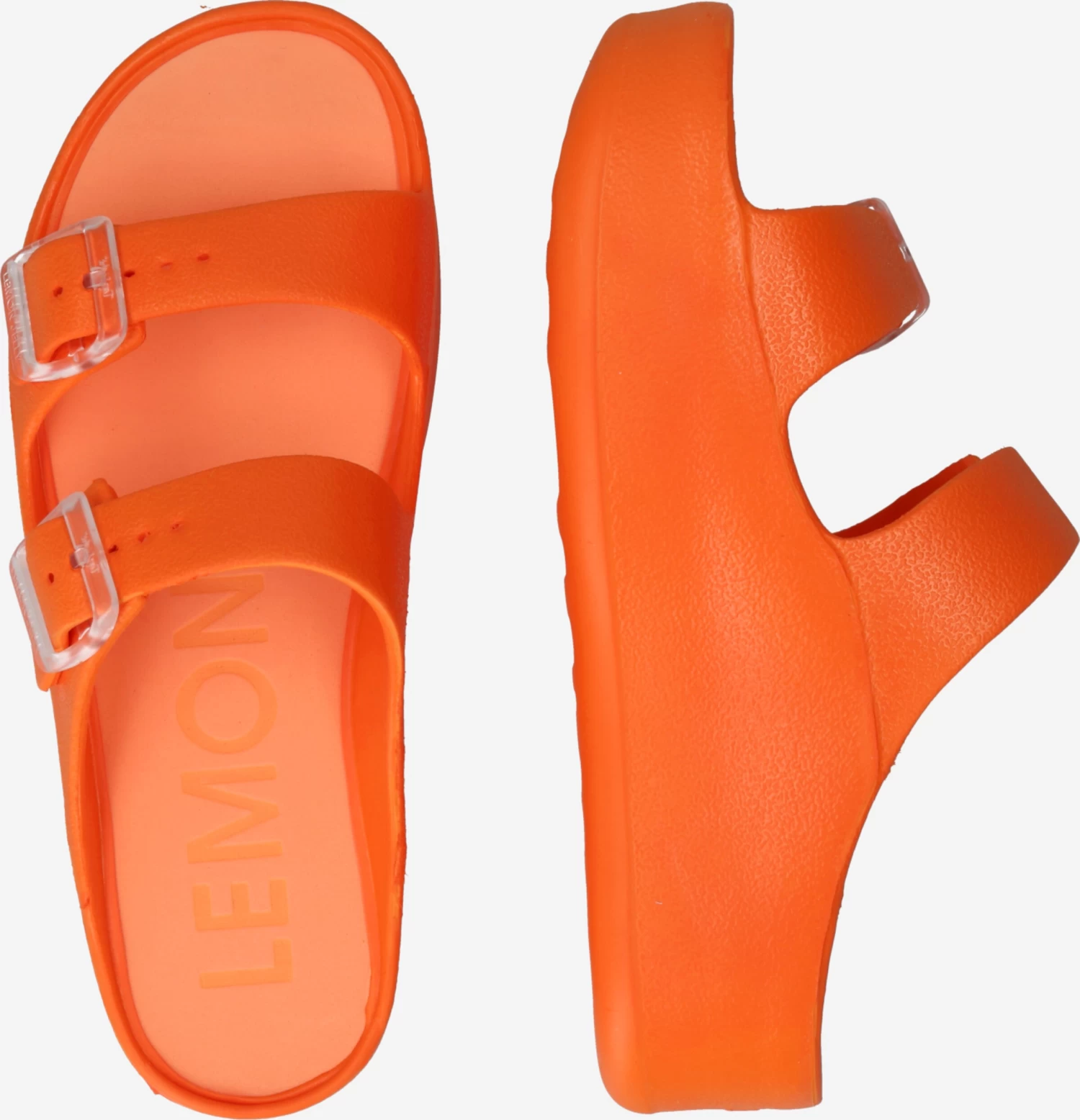 Lemon Jelly Sandales à Plateau Mule FÉNIX Femme Orange Foncé – Image 2