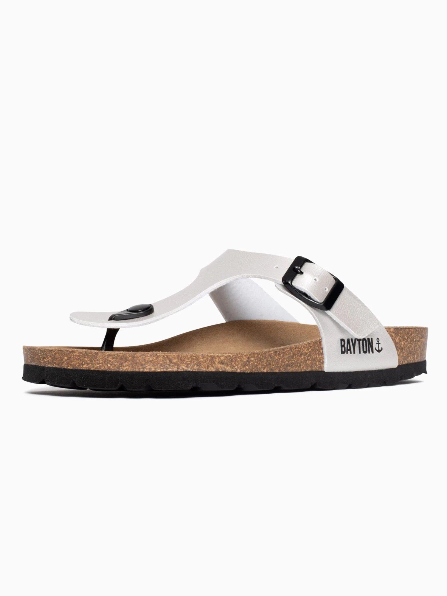 Sandales Tongs Mercure Femme Blanc – Image 2