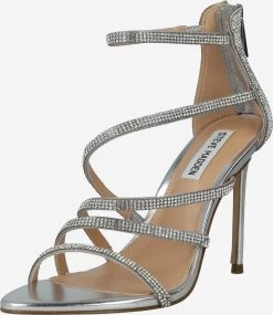 Steve Madden Sandales à Talons Sandales à Lanières BEAMISH Femme Argent