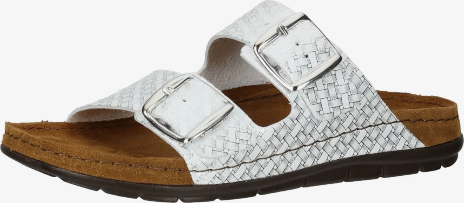 Rohde Sandales Ă Plateau Mule Femme Argent