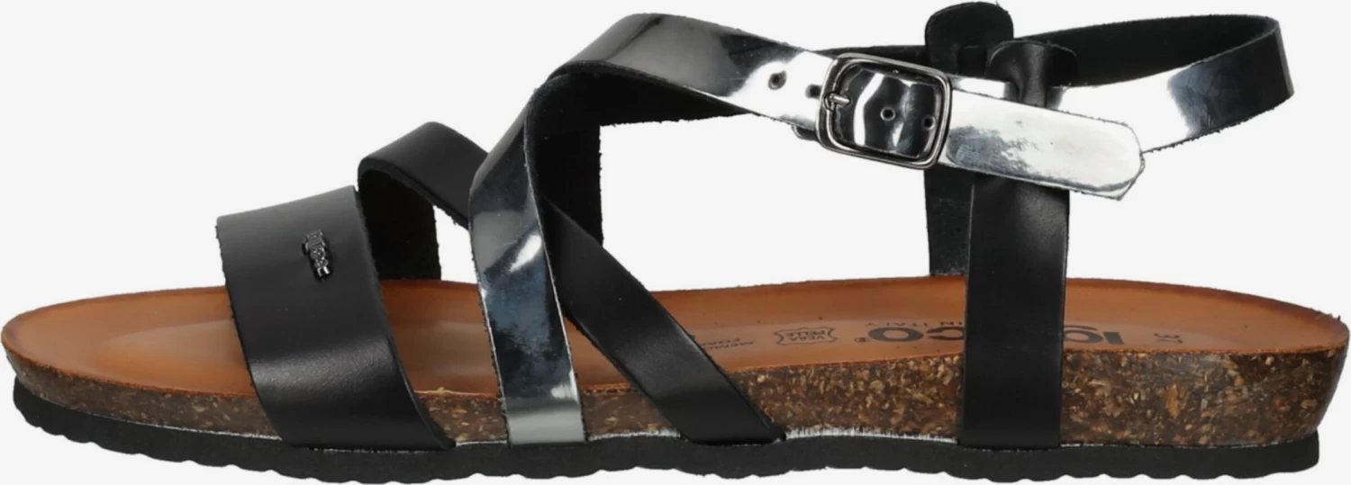 IGI&CO Sandales à Brides Sandales à Lanières Femme Noir – Image 2