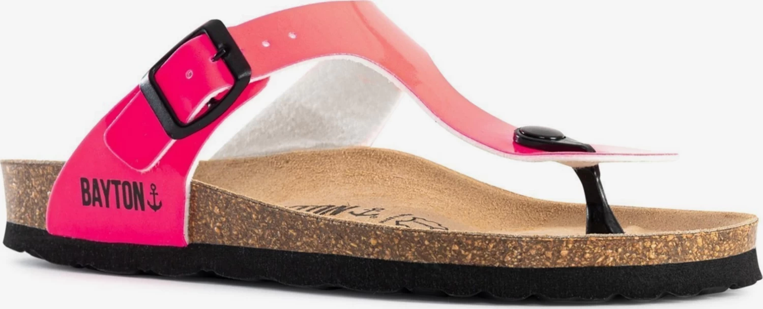 Sandales Tongs Mercure Femme Rose Néon – Image 3