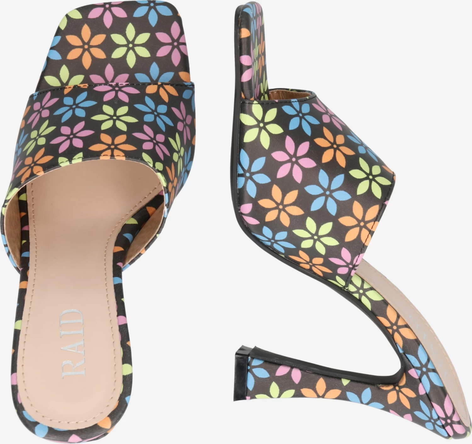 Raid Sandales à Talons Mule BEATRICE Femme Mélange De Couleurs – Image 2