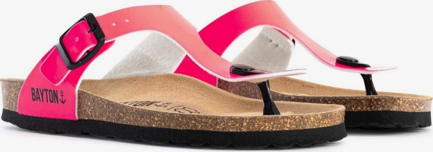 Sandales Tongs Mercure Femme Rose Néon – Image 2