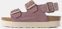 Sandales à Brides Sandales à Lanières Rosa Femme Violet