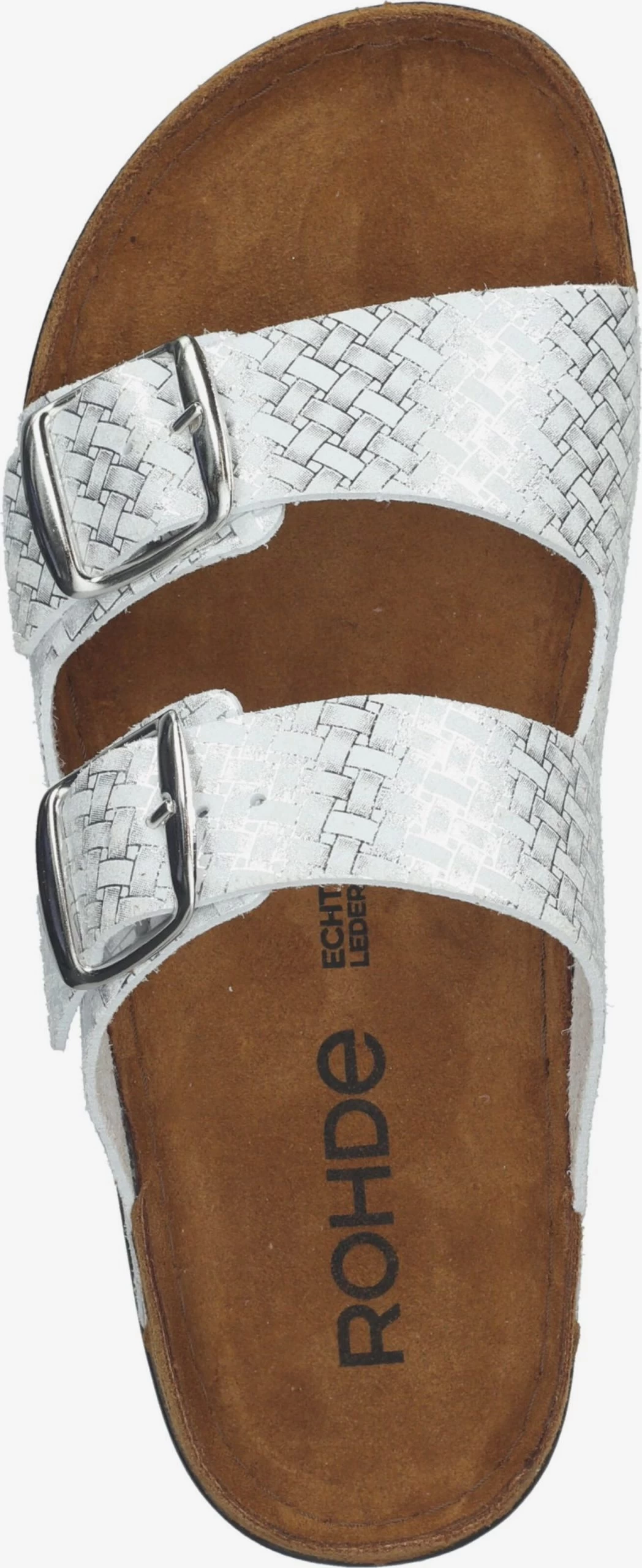 Rohde Sandales à Plateau Mule Femme Argent – Image 6