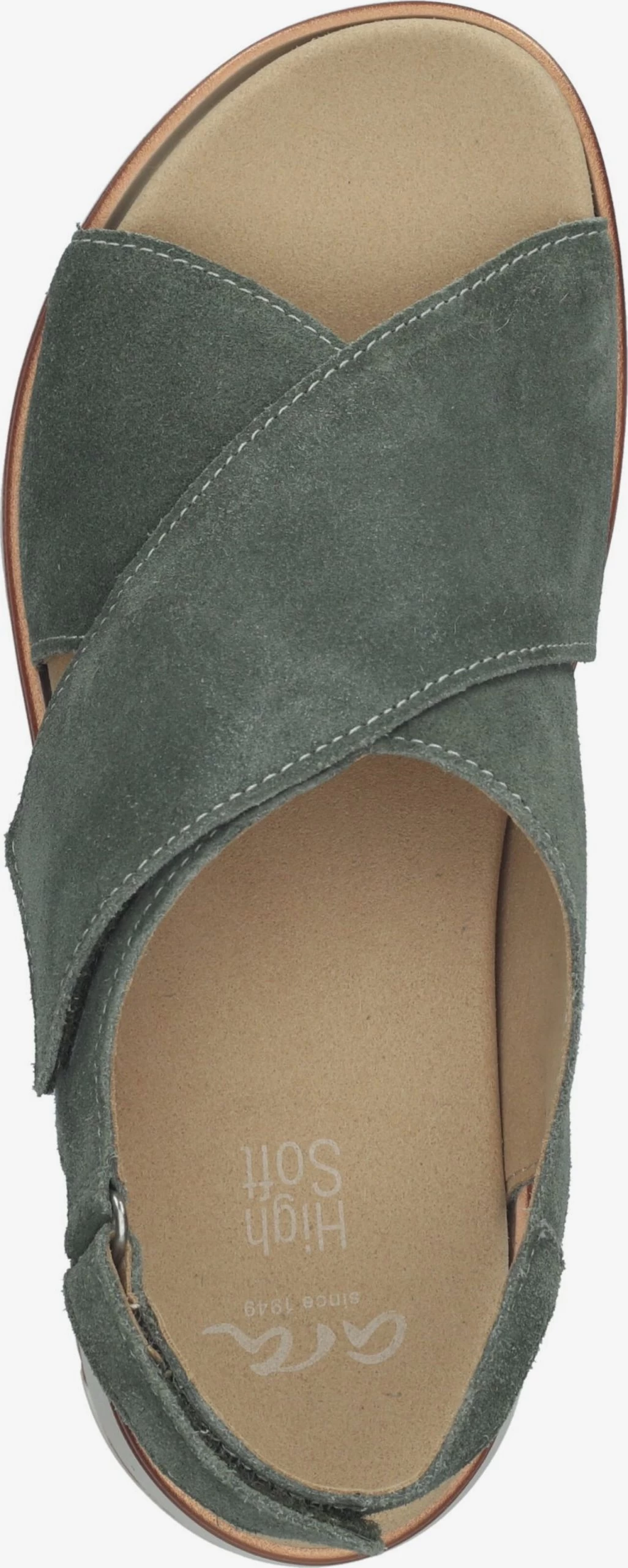 Ara Sandales à Talons Sandales Femme Vert Foncé – Image 5