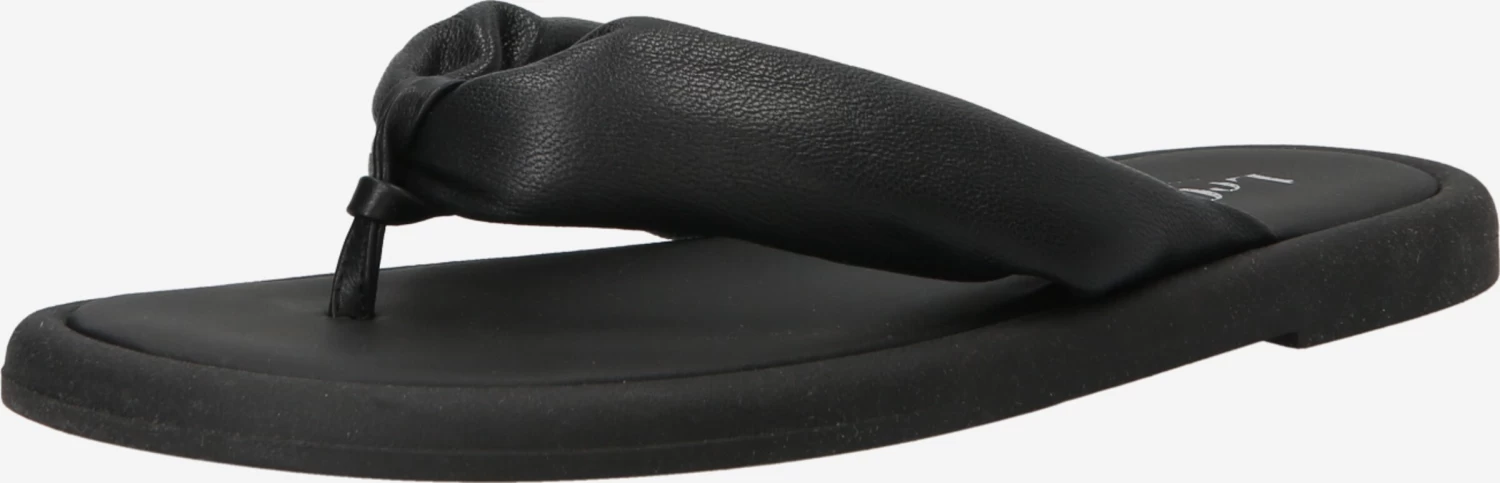 Sandales Tongs Sally Femme Noir