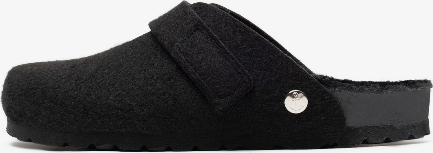 Sandales Ă Plateau Sabots Gavarnie Femme Noir