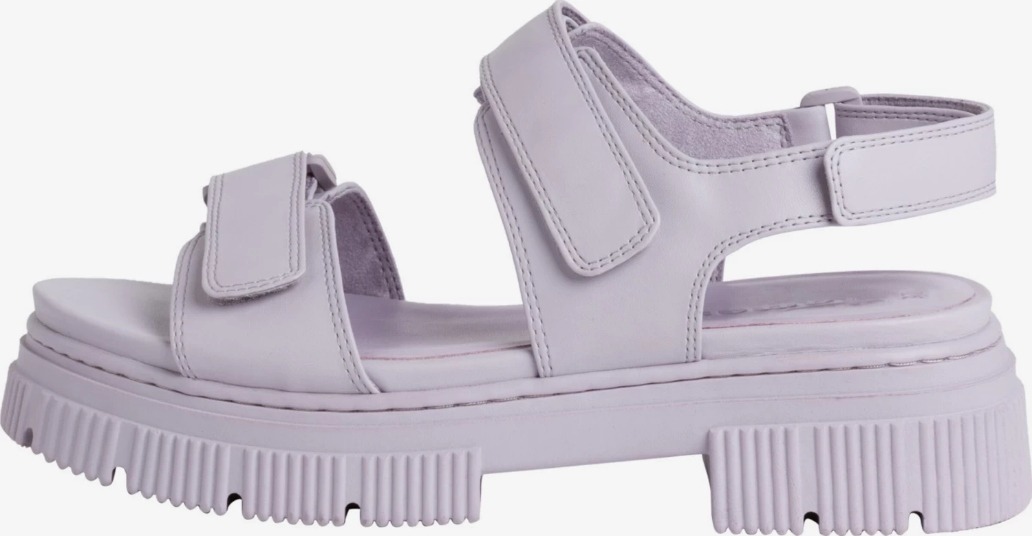 Tamaris Sandales à Plateau Sandales Femme Violet / Lilas – Image 4