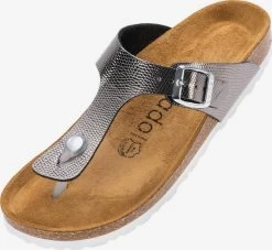 Sandales Tongs Kos Femme Noir