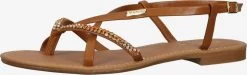 Scapa Sandales à Brides Sandales à Lanières Femme Cognac