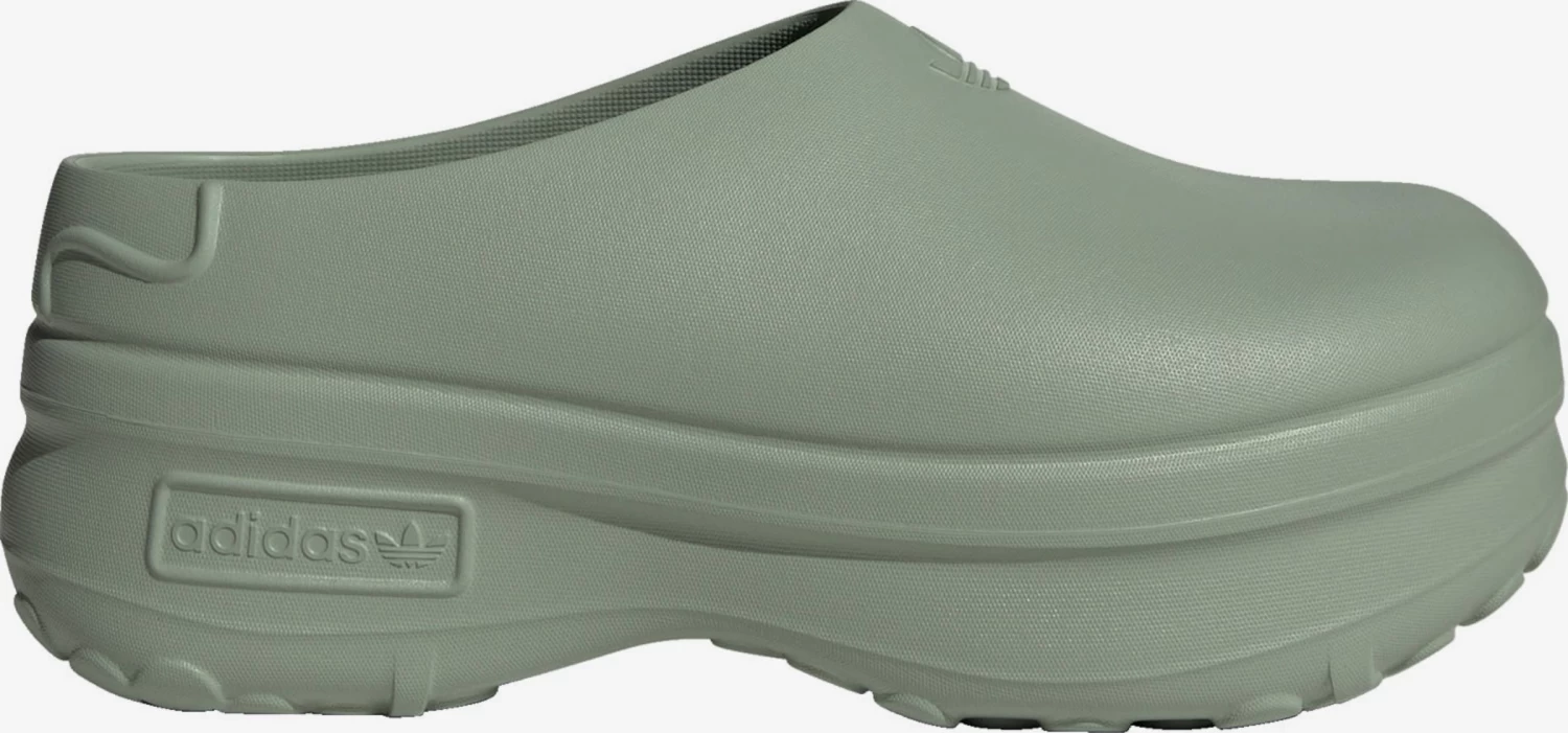 Adidas Originals Sandales à Plateau Sabots Femme Olive – Image 2