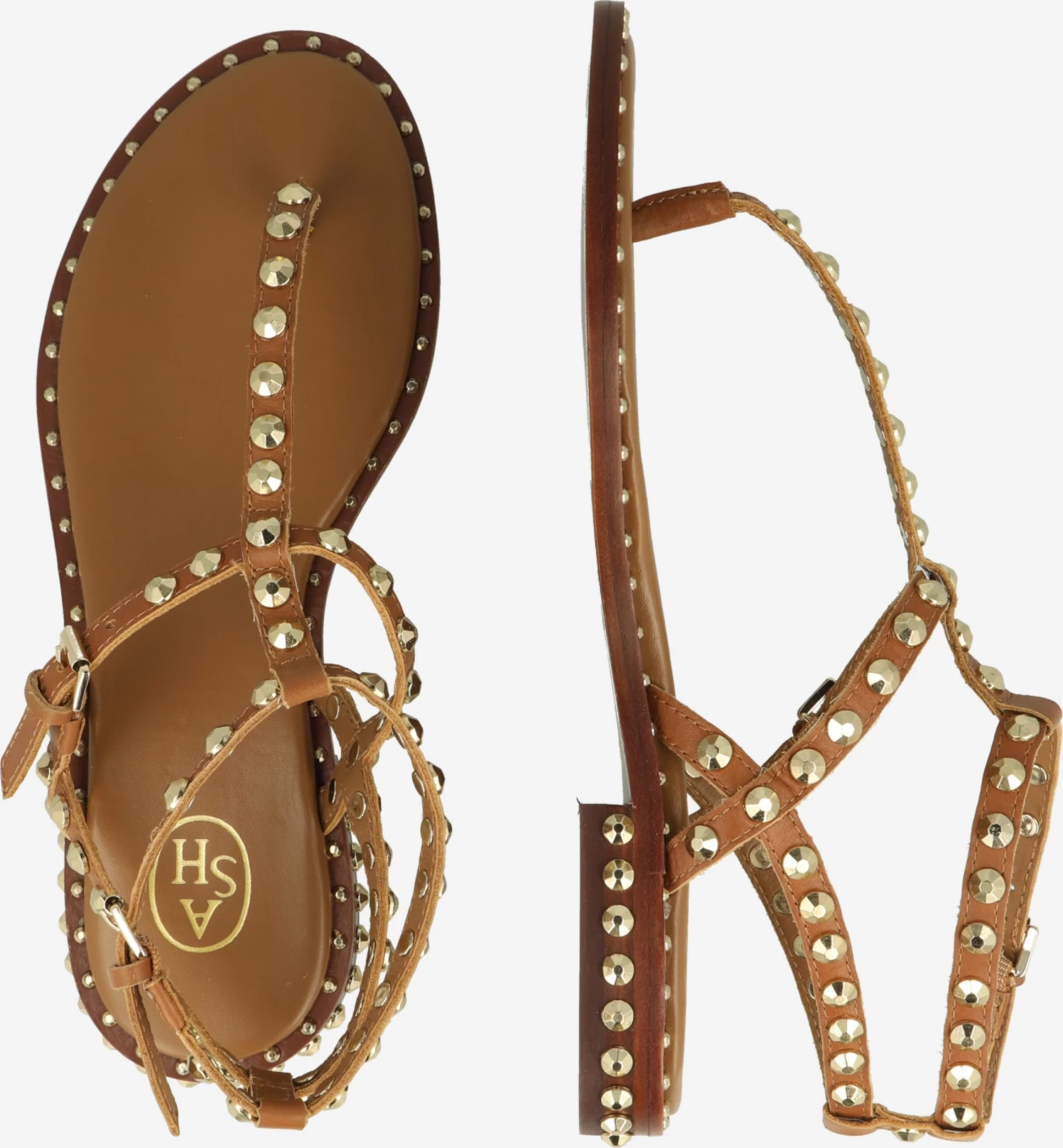 Ash Sandales Tongs PAROS Femme Caramel – Image 2