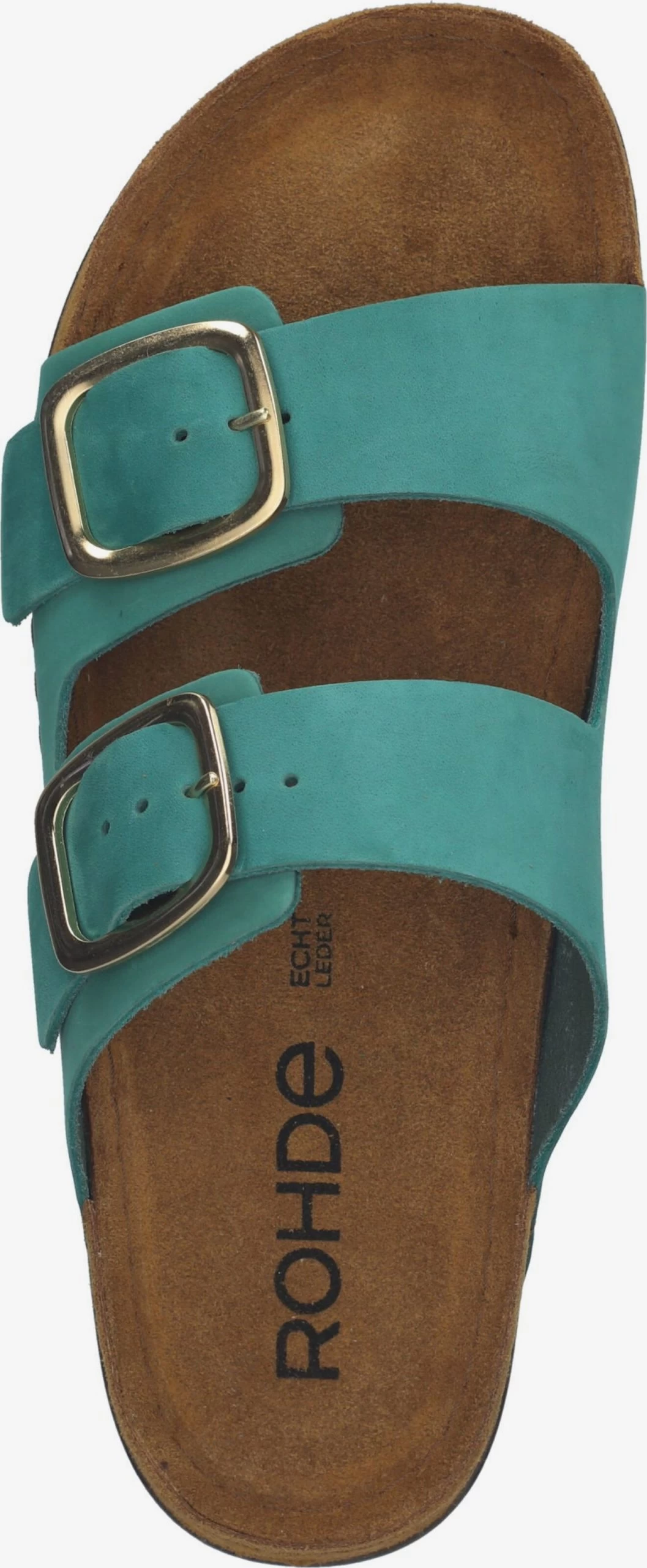 Rohde Sandales à Plateau Mule Femme émeraude – Image 6