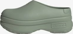 Adidas Originals Sandales Ă Plateau Sabots Femme Olive