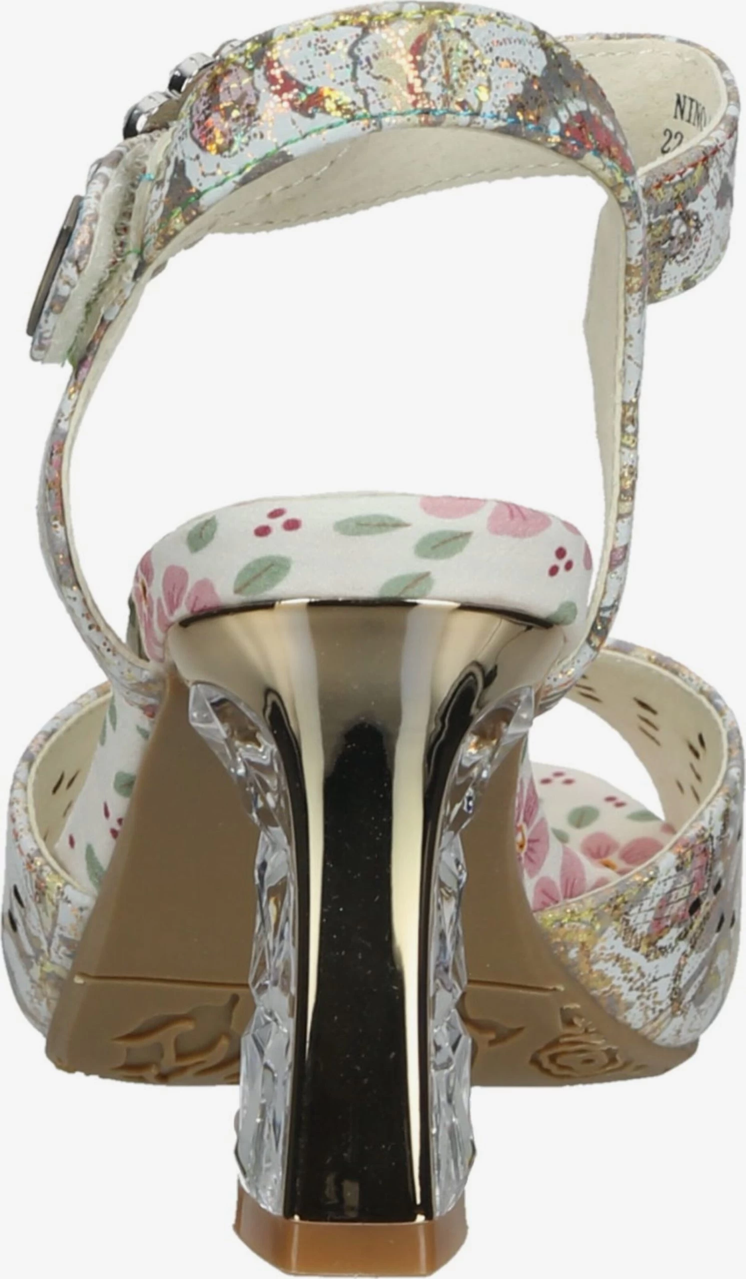 Laura Vita Sandales à Talons Sandales à Lanières Femme Beige – Image 5