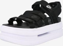 Nike Sportswear Sandales à Plateau Sandales ICON CLASSIC SANDAL Femme Noir