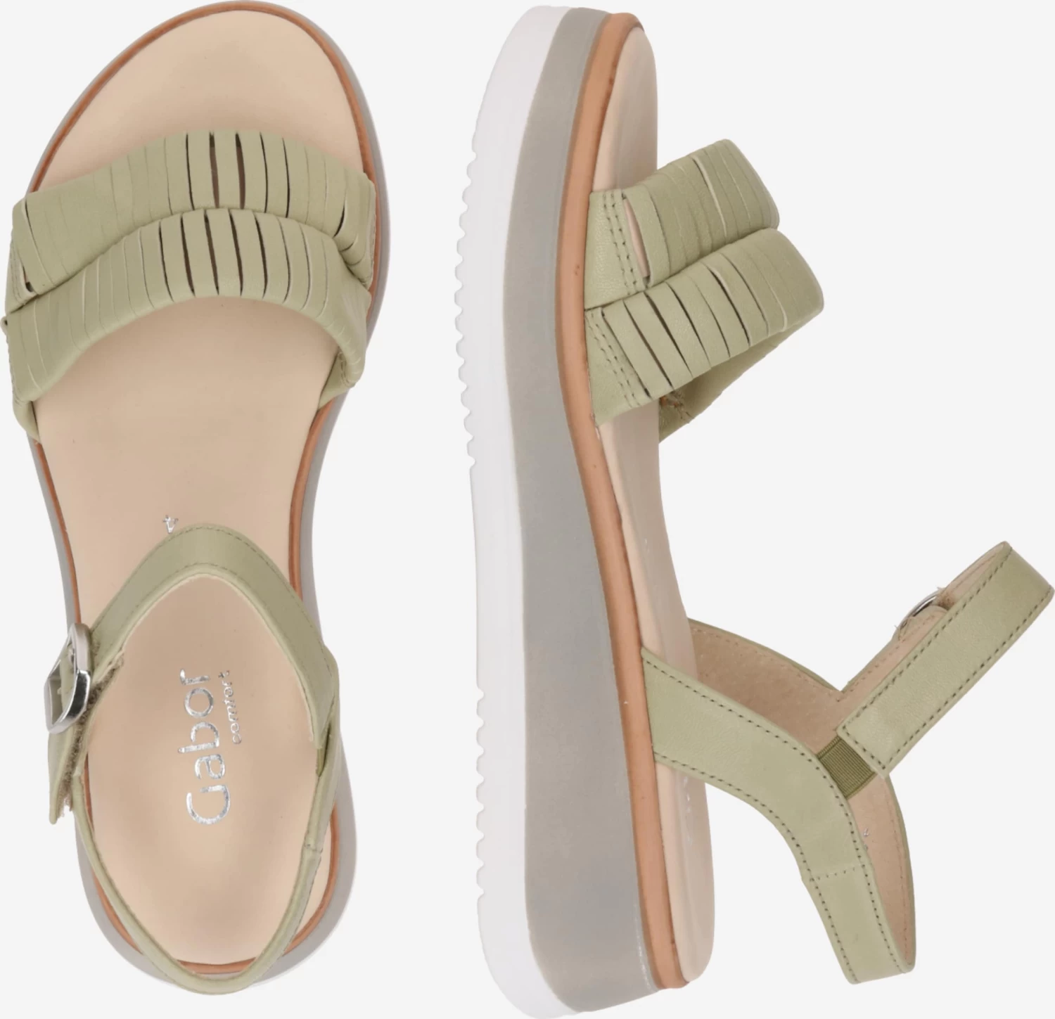 Gabor Sandales à Plateau Sandales Femme Pomme – Image 2