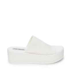 Steve Madden Slinky Sandal WHITE