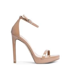 Steve Madden Milano Sandal TAN PATENT