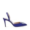 Steve Madden Lucent Sandal BLUE SATIN