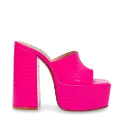 Steve Madden Trixie Sandal PINK CROCO