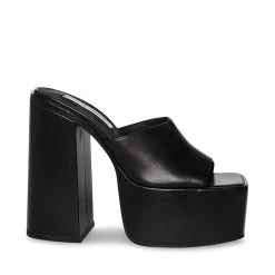 Steve Madden Trixie Sandal BLACK LEATHER