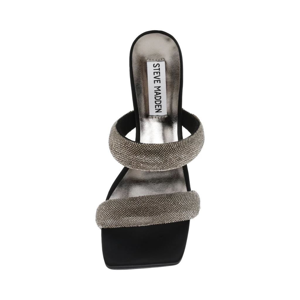 Steve Madden Jetsetter Sandal BLACK PEWTER – Image 5