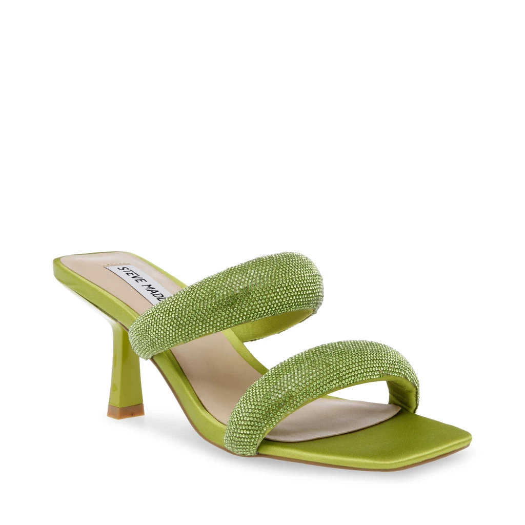 Steve Madden Top-Notch Sandal NEON LIME – Image 2