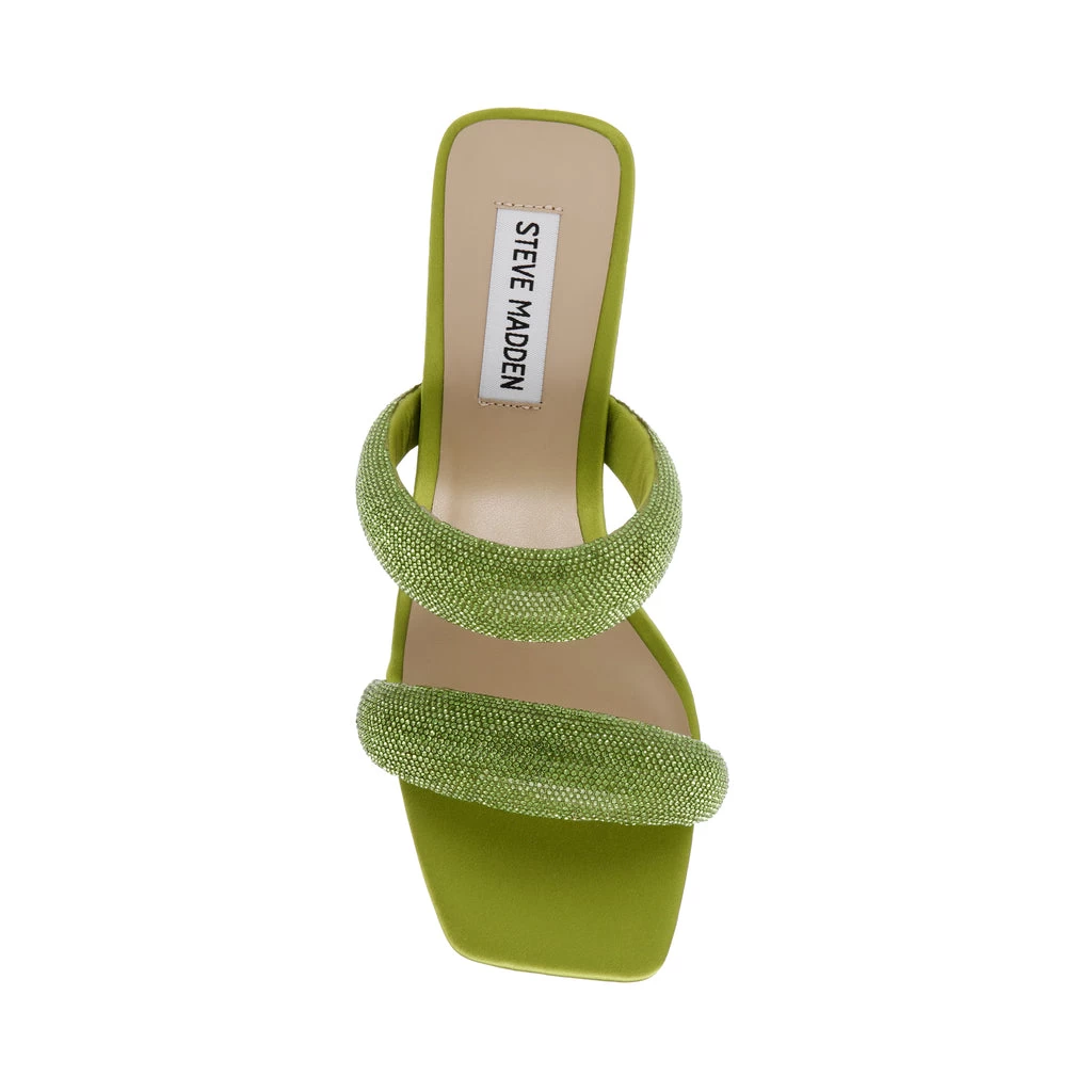 Steve Madden Top-Notch Sandal NEON LIME – Image 6