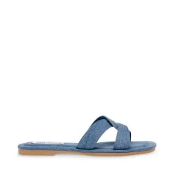 Steve Madden Precisely Sandal BLUE DENIM