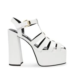 Steve Madden Vocanic Sandal WHITE