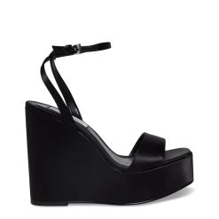 Steve Madden Cecee Sandal BLACK SATIN