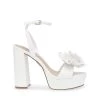 Steve Madden Lessa-F Sandal WHITE