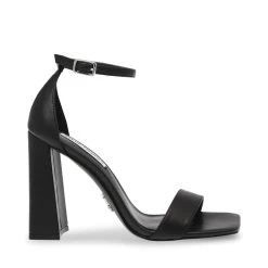 Steve Madden Airy Sandal BLACK LEATHER