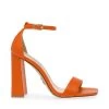 Steve Madden Airy Sandal ORANGE LEATHER